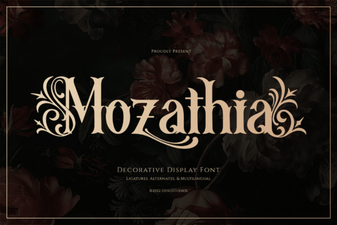 Craft Your Projects with Mozathia Creative Font
