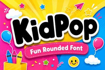 Kidpop Font: Playful Designs & Creative Projects