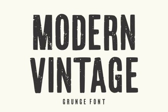 Modern Vintage Fonts for Creative Designs & Projects