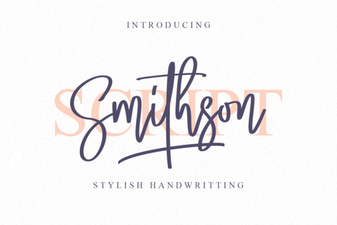 Smithson Font: Creative Design & Free Download