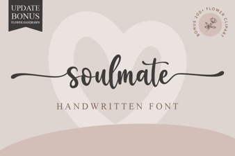 Design & Use Ideas for Your Soulmate Font Projects